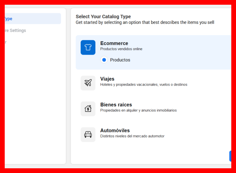 4. Creación de Catálogos de Productos y Vinculación con Facebook e Instagram