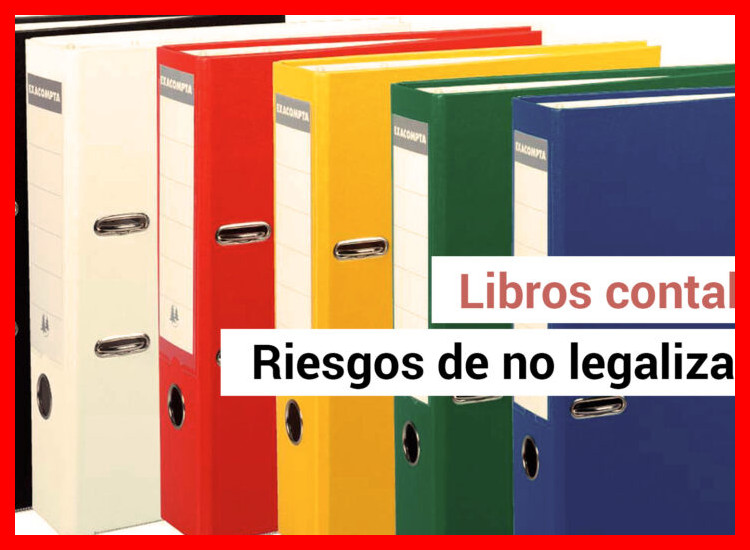 ¿Ante qué organismo se realiza la legalización de los libros contables y cuáles son los plazos reglamentarios para efectuar este trámite?