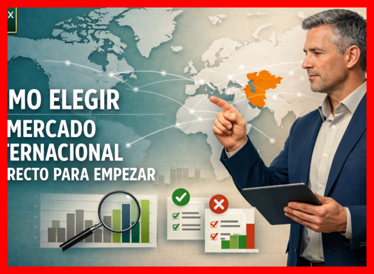 ¿Cómo elijo el mercado internacional correcto para mi producto?