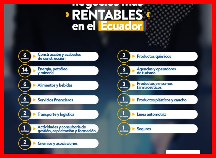 ¿En qué sectores o tipos de negocio en Ecuador suele ser más efectivo y atractivo invertir capital semilla para garantizar rentabilidad?