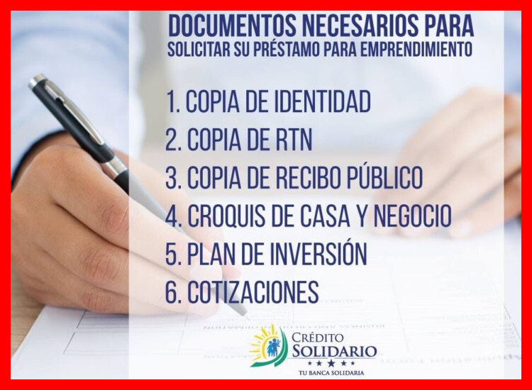 ¿Qué requisitos generales suelen pedir para aplicar a un crédito emprendedor?